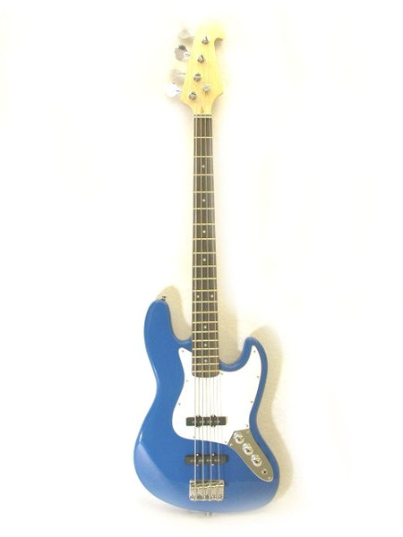 ELECTRIC BASS - SKY BLUE Maple Rosewood 47"- PJ 4-String Guitar Brand New