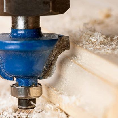 35 Piece EDM ROUTER BIT SET - 1/4" Shank Tungsten Carbide Edges in Aluminum Case