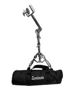 Zenison Double Braced Bongo Stand Gig Bag Height Adjustable Pivoting Heavy Duty