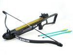 Crossbow 120 LB Draw Weight Hunting Archery Bow w. Arrow Bolts Fiberglass