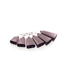 SET of 6 METAL COWBELLS 4-5-6-7-8-9" Aux Drum Kit