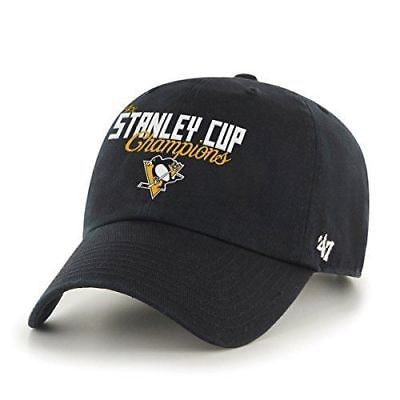 NHL Pittsburgh Penguins Women's '47 Adjustable Hat, Black