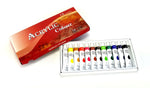 12 Color Acrylic Paint Set 12 ml Tubes Artist Draw Painting Rainbow Pigment