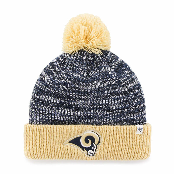 NFL St. Louis Rams Women's '47 Trytop Cuff Knit Hat with Pom