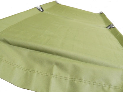 Portable Sleeping Cot Outdoor Hiking Camping Gear Green Olive Drab, Steel Frame