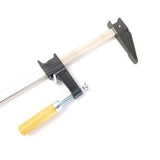 36" Steel Bar Clamp with Metal Ratcheting System and Quick Release Suitable for a Wide Range of Woodworking and Metalworking