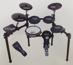 8 Piece DIGITAL DRUM SET with STAND Electronic Kit Quiet Mesh Rubber Heads NEW
