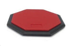 8" Practice Drum PAD Silent Rubber Foam Octagon Percussion Red