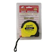 Measuring Tape 25 FT by 1" Retractable Thumb Lock Measure Carpenters Handy Tool
