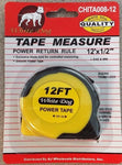 Measuring Tape 12 FT by 1/2" Retractable With Thumb Lock Measure Carpenters