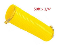 Pit Bull 200 PSI 1/4" X 50 ' Recoil Air Hose Spring Ends