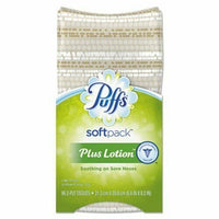 New! Plus Lotion Facial Tissue White 2-Ply 96/softpack (Pack of 1)