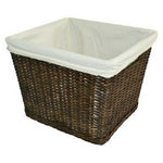 Large Decorative Basket with Liner - Pillowfort - Espresso Brown - Pillowfort™