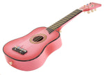 25" Children's Kids Toy Acoustic Guitar Pink with Bag and Accessories