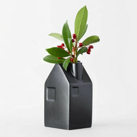 NEW! Hearth and Hand Magnolia Bud Vase Black Medium House Flower Arrangement