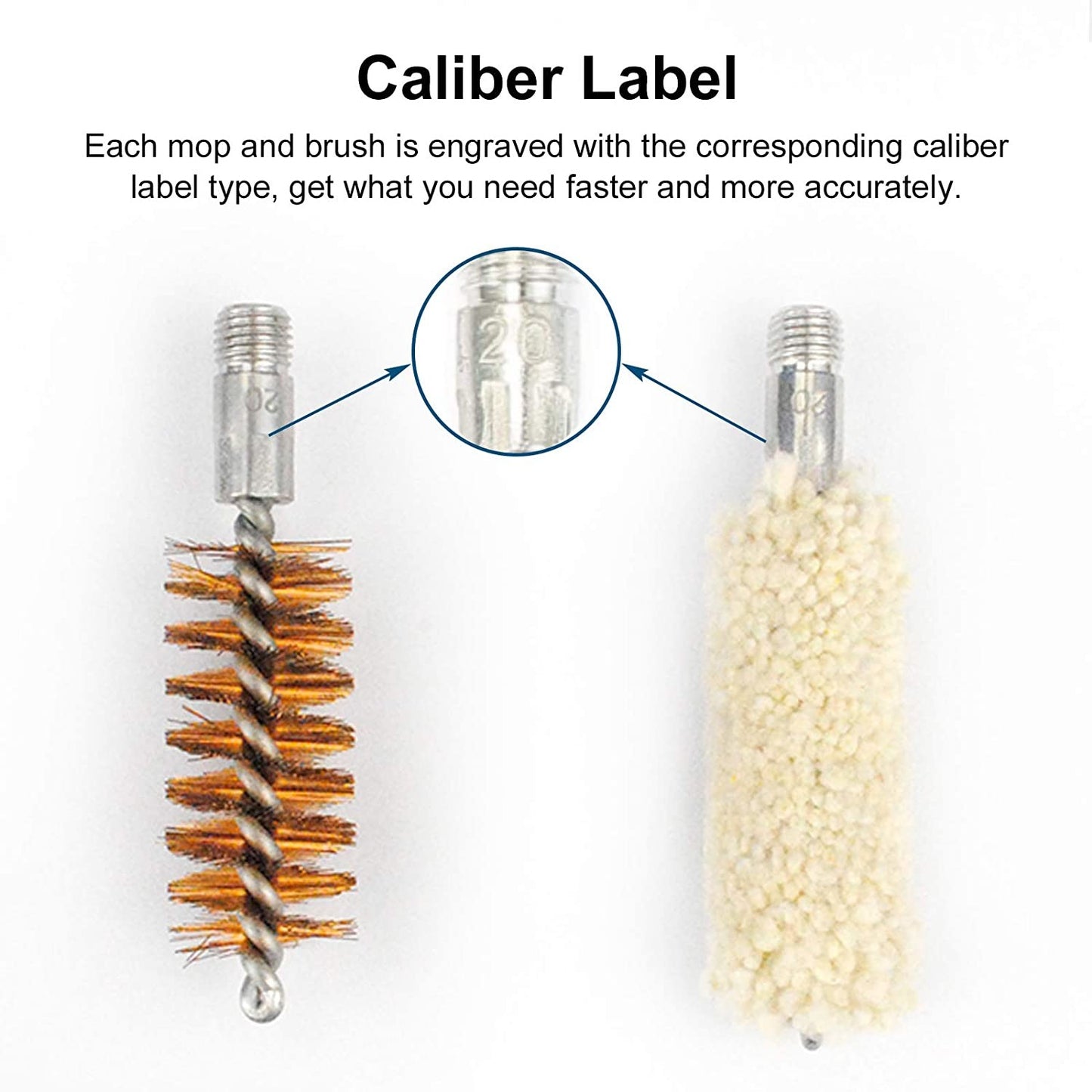Universal Shotgun Cleaning Kit 12 gauge,  Rifle,  Handgun Cleaning kit Brushes with Case, 126 pcs Gun Cleaning Kits for all Guns, 9mm, AR15 Cleaning Tools