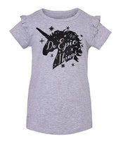 VIGOSS Big Girls' 3-Pack T-Shirt Set Grey, Pink, Black Stripe SMALL