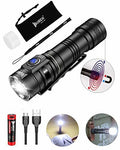 WUBEN E05 LED Flashlight 1200 Lumen Tactical USB Rechargeable Waterproof 5 Modes