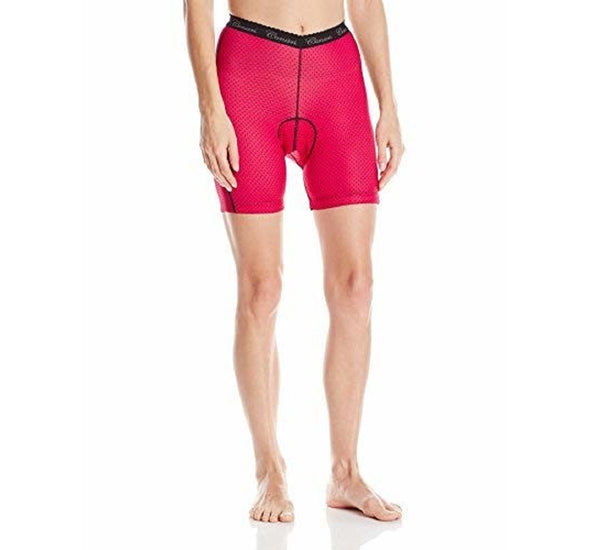 Canari Women's Crazy Lily Liner Shorts, Cycling Shorts, Gel Liner, Large