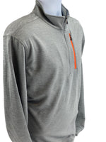 Bolle Men's X-Large Moisture Wicking Performance 1/4 Zip Pullover, Grey