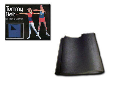 Tummy Sauna Belt 12" - Waist Trimmer Shaper Sports Ab Fitness Workout Gym