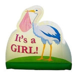 BebeSounds "It's a GIRL" Inflatable Birth Announcement Indoor / Outdoor Party