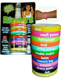 Ringers ID BANDS Bracelets Personalized Party Pack NEW