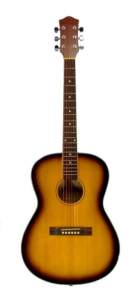 40" Inch Full Size Sunburst Handcrafted Steel String Dreadnought Acoustic Guitar