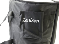 Zenison 11" Deluxe Conga Drum Gig Bag Travel Case Plush Heavy Duty Handle Strap