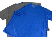 Hanes Men's 2XL Blue/Grey 2-Pack X-Temp Performance Cool Crew Neck T-Shirts
