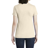 American Apparel Women's Size XL 100% Cotton Fine Jersey T-Shirt 2102W CREME