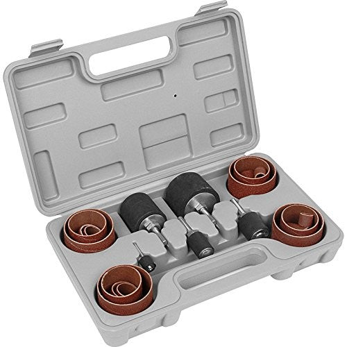 26 Piece Woodworking Kit - Drum Sanding Rotary Kit & Carrying Case