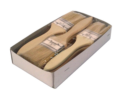 Set of 12 PAINT BRUSHES 2" Inch Painting - Painter Supply - Touch Up - Adhesive