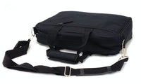 Laptop Shoulder Bag + FREE Optical Mouse - Black Travel Briefcase Universal