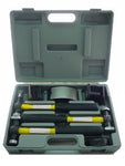 AUTO BODY DENT REPAIR KIT 7 piece SET + CASE SHOP TOOLS DOLLY FIBERGLASS HAMMERS