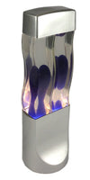 Motion Lamp Blue 16.5" Twin Column Double Glow Motion Party Mood Night Light