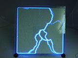 Modern 16" - BLUE - PLASMA PLATE LUMIN GLASS Light FX
