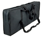 Gig Bag with Padded Plush Case and Storage Travel Strap for Keyboard, Size: 36" x 14" x 4", Color: Black