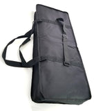 Gig Bag with Padded Plush Case and Storage Travel Strap for Keyboard, Size: 36" x 14" x 4", Color: Black
