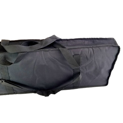 Gig Bag with Padded Plush Case and Storage Travel Strap for Keyboard, Size: 36" x 14" x 4", Color: Black