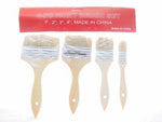 LOT 12: PAINT BRUSH SETS - 4 PIECE - 48 BRUSHES TOTAL