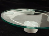Digital ROUND GLASS Personal SCALE - Body Bath Health