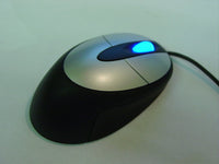 WIRED USB OPTICAL MOUSE - GLOW WHEEL - Comp Gear NEW!