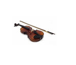 Zenison Violin 4/4 Scale Full Size Natural Wood Fiddle Travel Case Rosin Bow