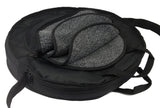 Deluxe CYMBAL BAG - PLUSH BLACK OXFORD NYLON drums NEW!