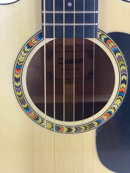 Thin-Line Solid Guitar Acoustic / Electric Double Cutaway