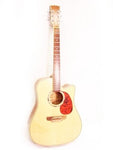 DREADNAUGHT ACOUSTIC GUITAR - Single Cutaway Traditional SPRUCE MAHOGANY NEW