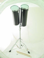 TUBE TOMS - OCTABAN SET of 2 DRUMS w. STAND percussion