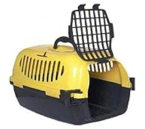 NEW PET TENT CARRIER - SECURE PLASTIC TRADITIONAL CAGE
