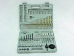 NEW DRILL BIT SET - 101 piece COMBO KIT TITANIUM + CASE